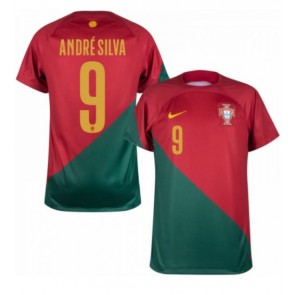Portugal Andre Silva #9 Replika Hjemmebanetrøje VM 2022 Kortærmet